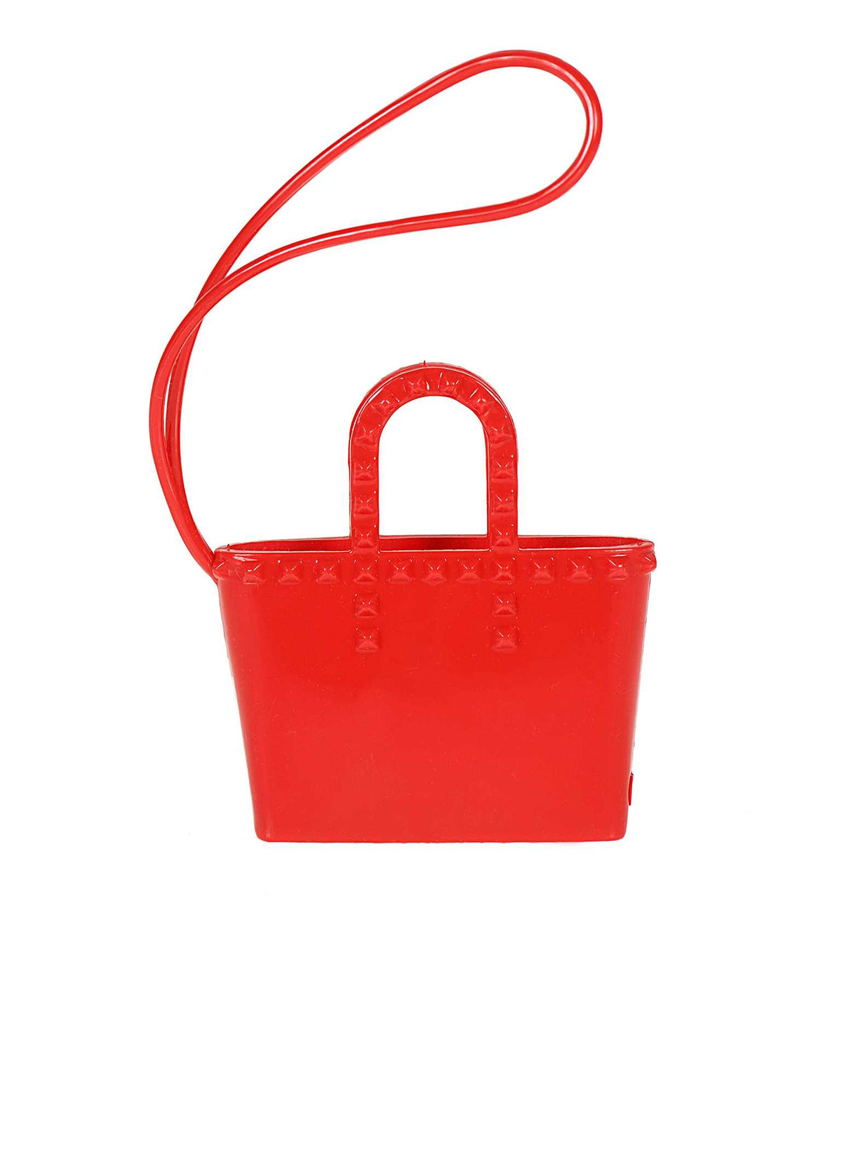 Cute tiny red tote shaped Itsy Bitsy bag charms from Carmen Sol