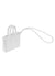 White studded Carmen Sol Itsy Bitsy bag charms