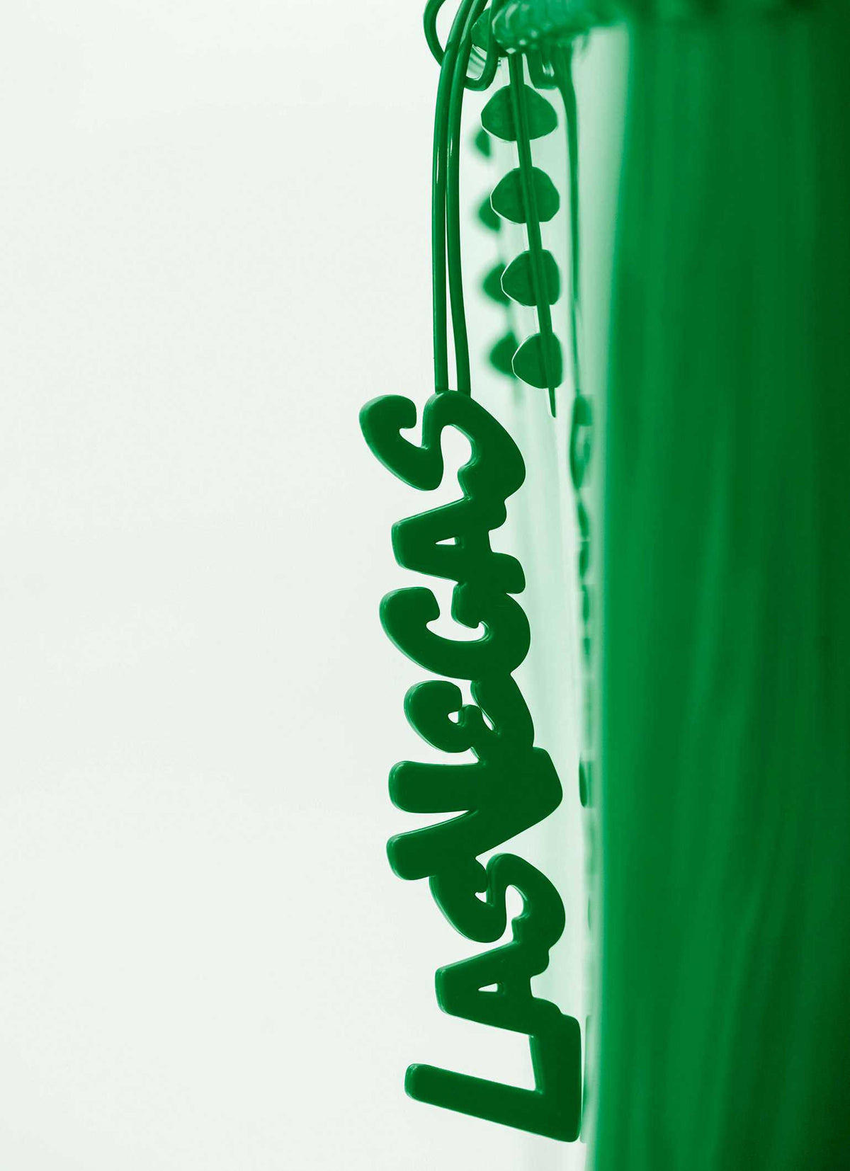 Green Carmen Sol Las Vegas jelly bag charms on sale
