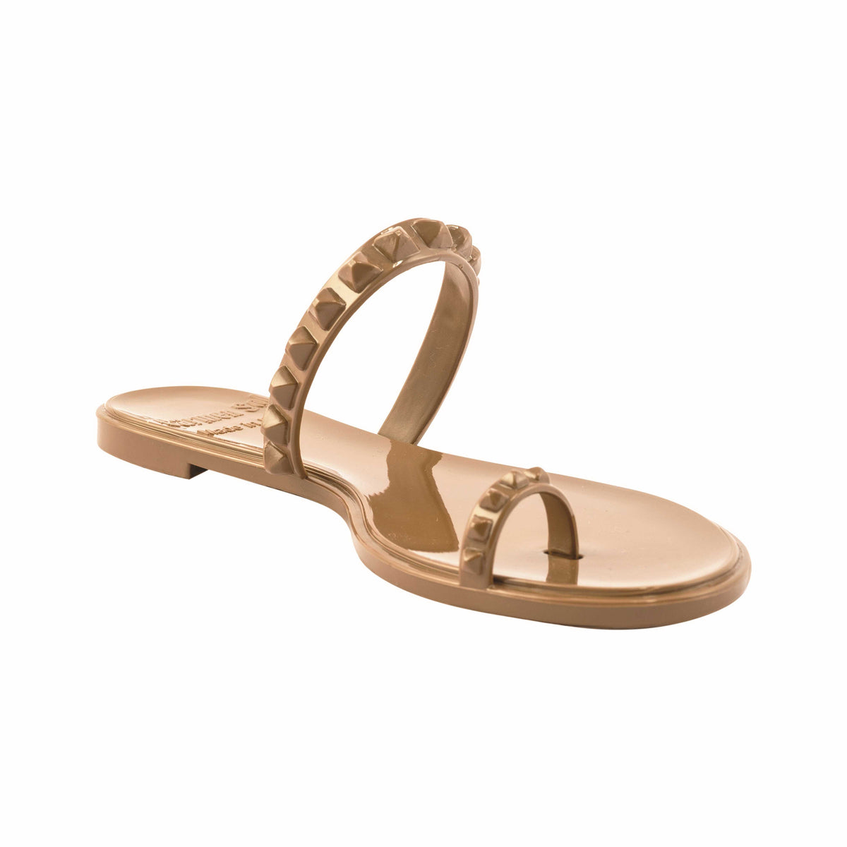 Maria jelly nude sandals from Carmen Sol, womens shoes
