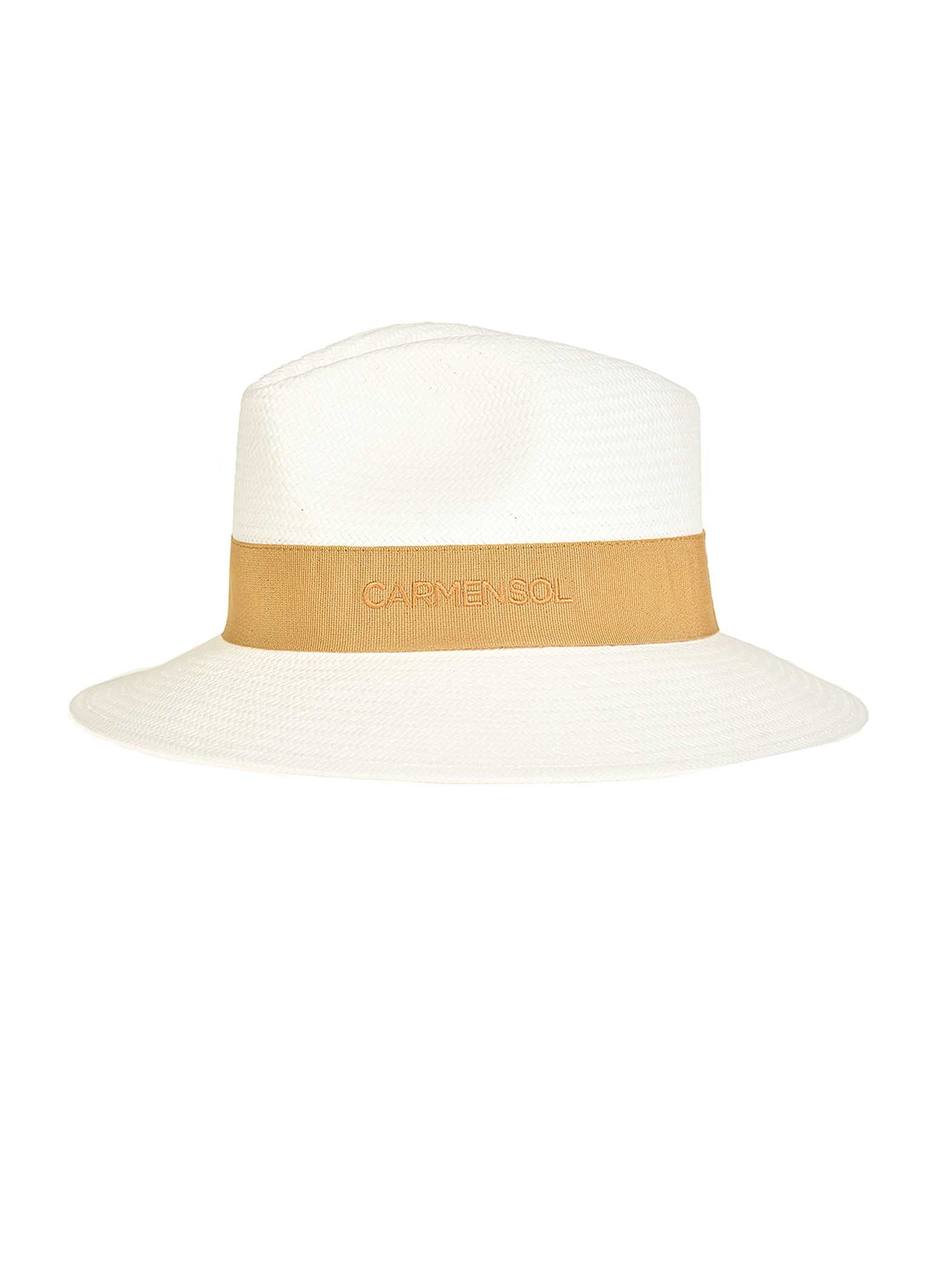 Dolores 2 packable Carmen Sol fedora hat women in color nude