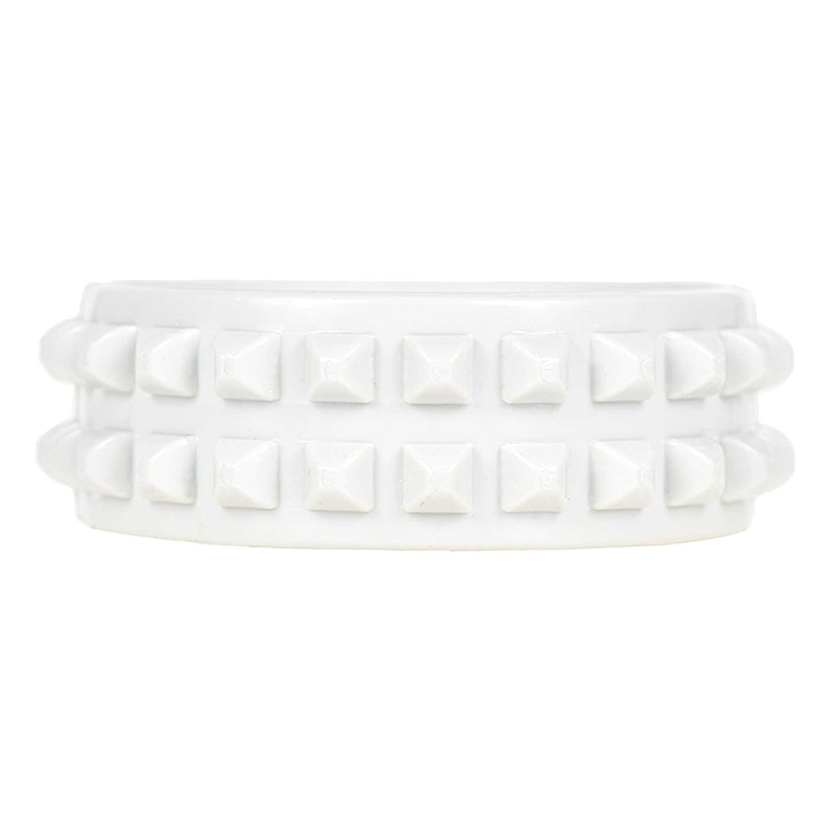 White jelly bracelets