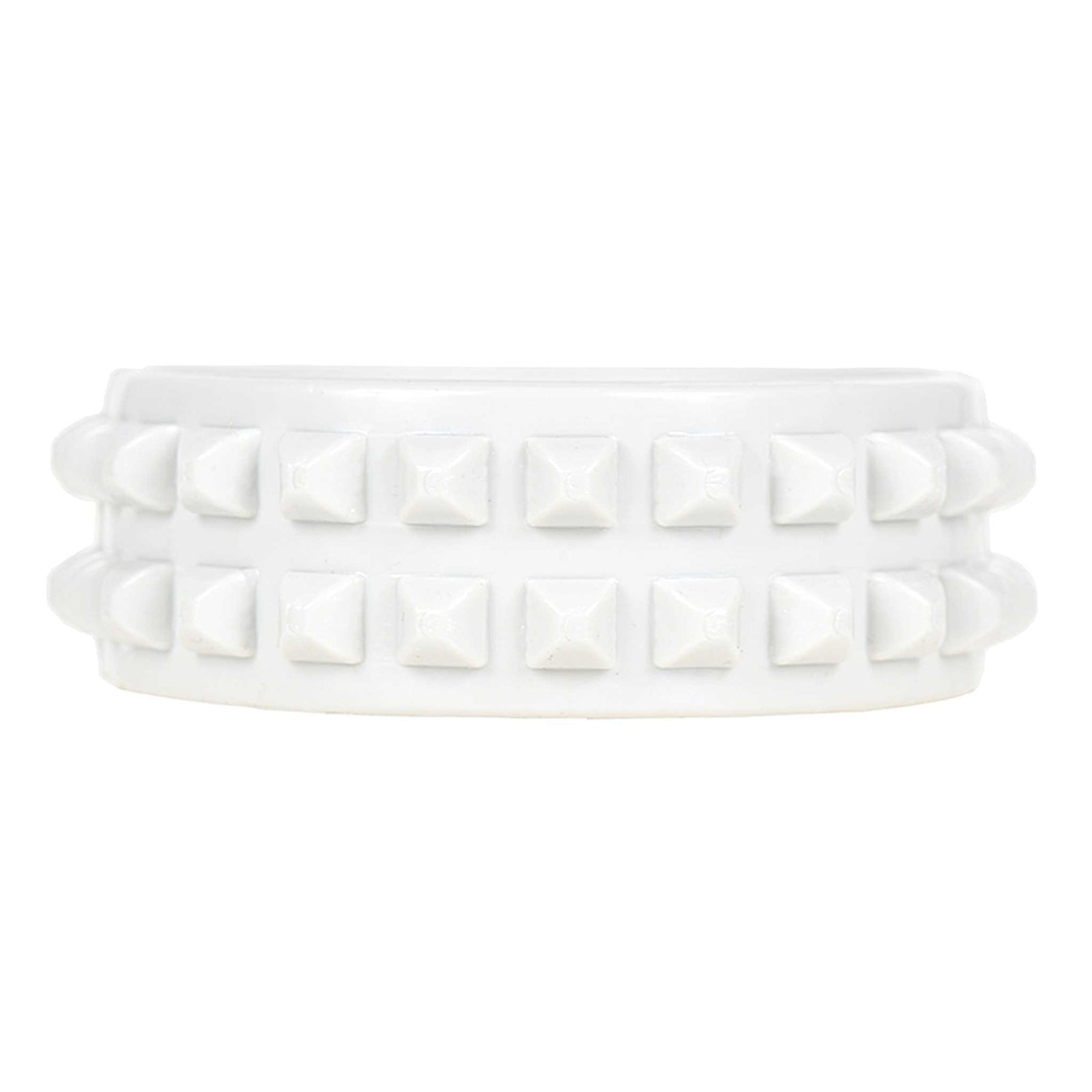 White jelly bracelets