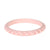 Baby pink 80s jelly bracelets with studs rose scented