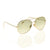 Gold Aviator sunglasses