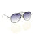 Sunglasses for women in color black and tone on tone lenses