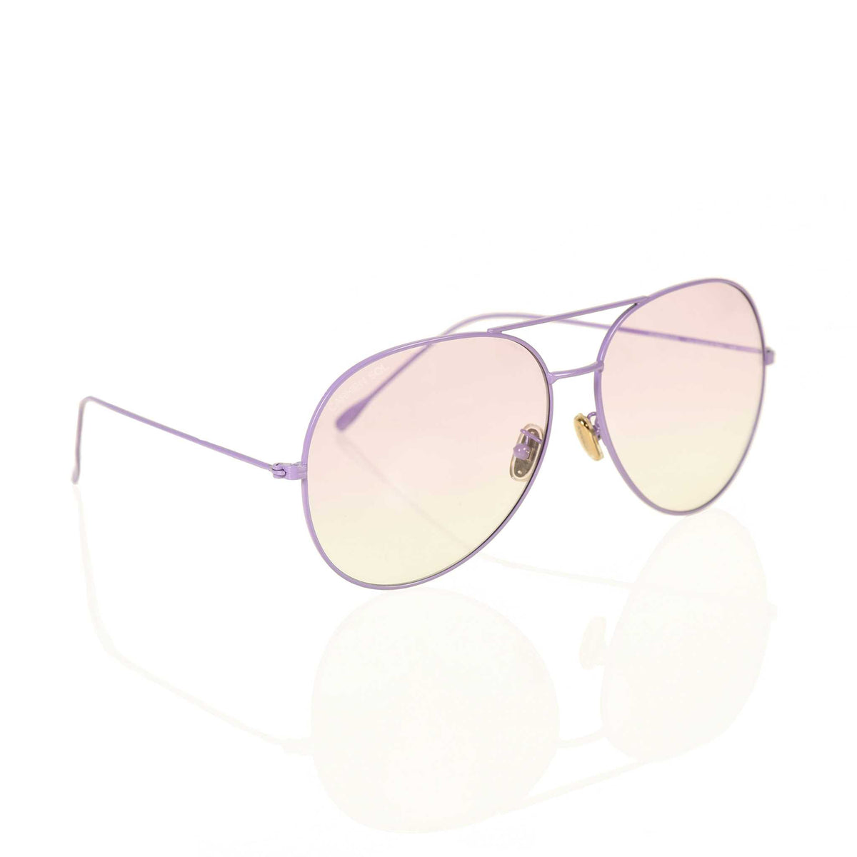 Violet colored sunglasses for women