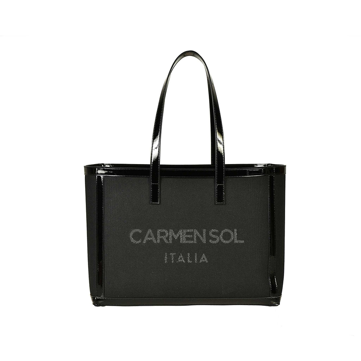 large tote bag in color black for your vacation