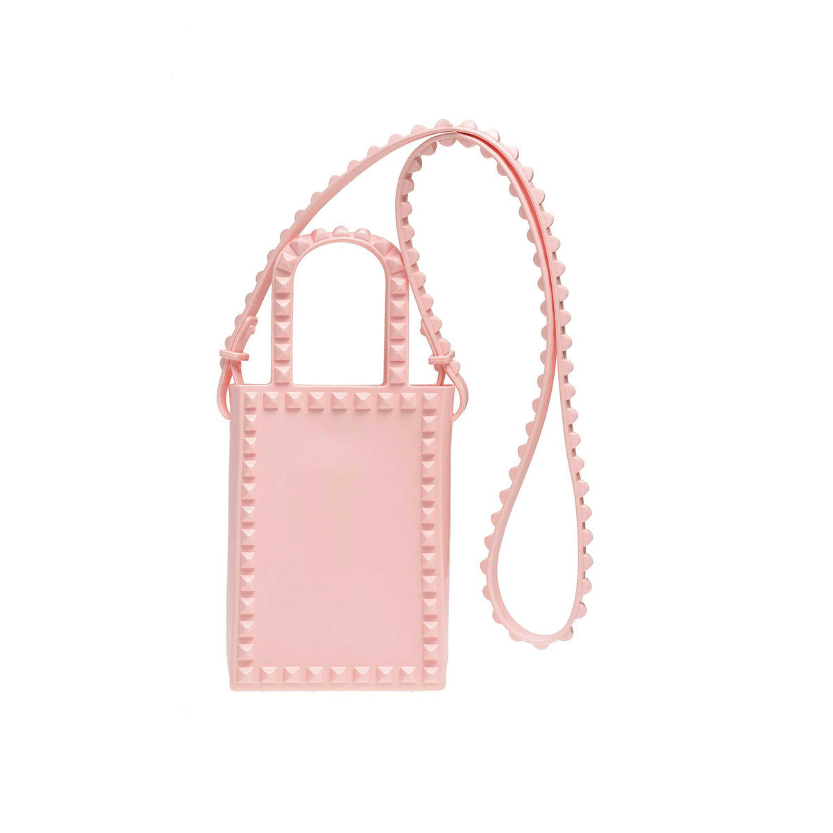 Baby-pink crossbody purse attracts vacation lover, beach lovers