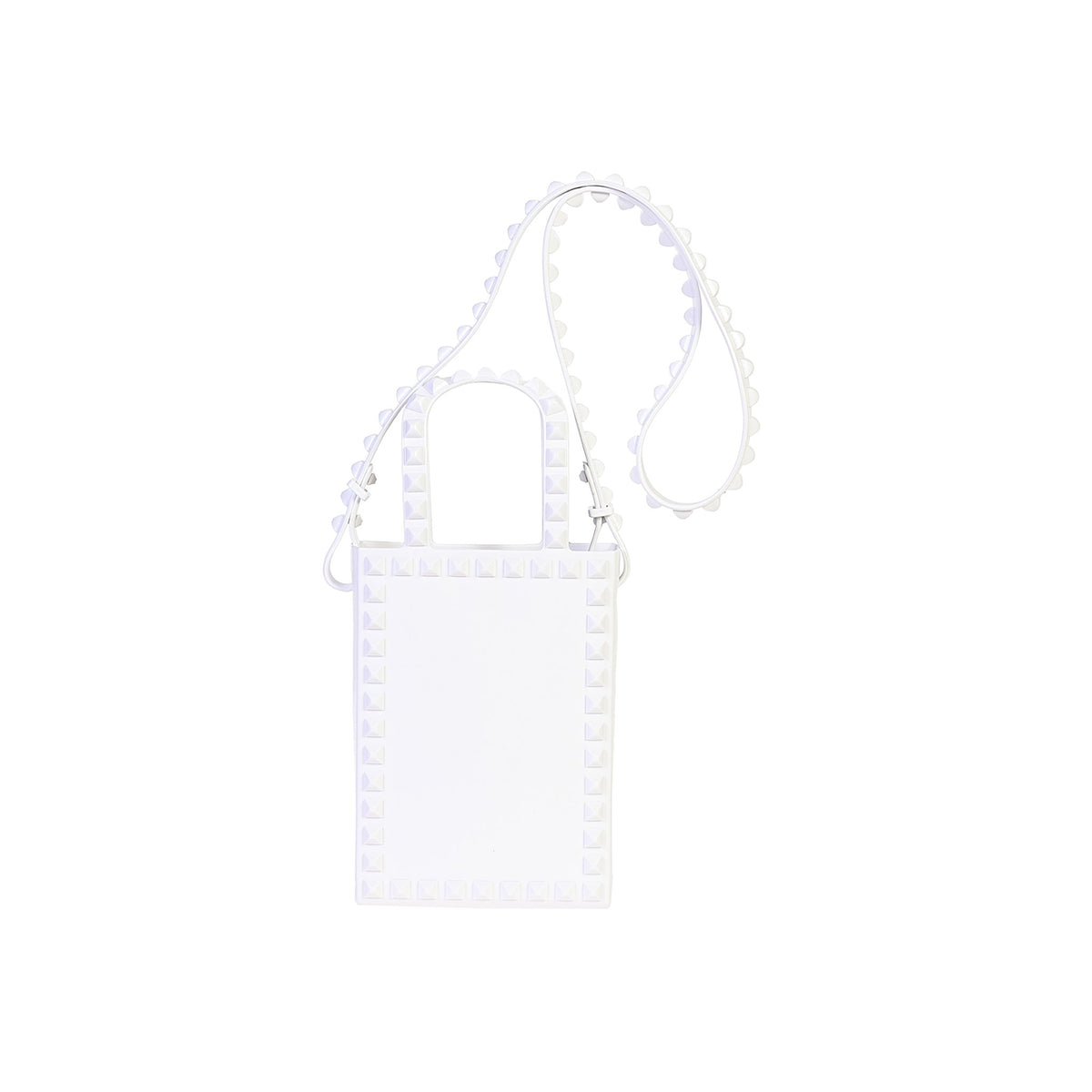 White crossbody bag from carmen Sol. best shoulder bag for street style