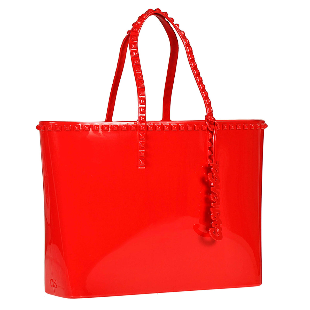 Beach purse in red from Carmen Sol