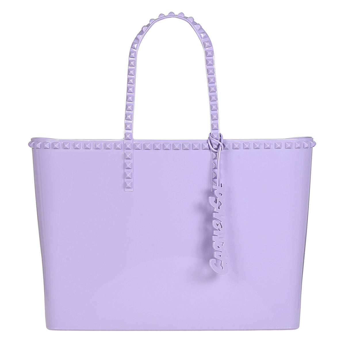 carmen sol Jelly purse, designer tote bags in Violet