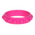 Pink bracelets in material jelly for October