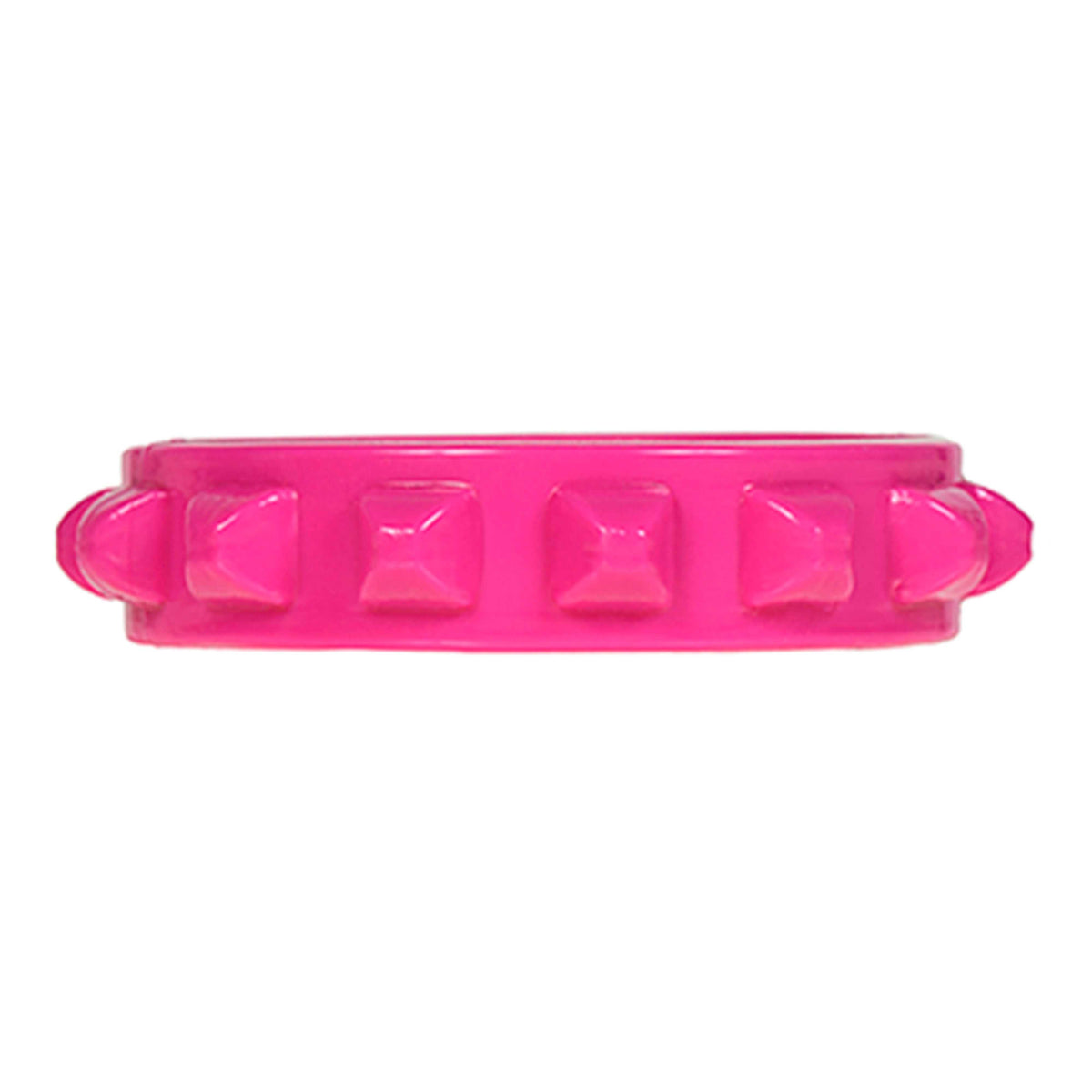 Pink bracelets Valentino style 80s with studs
