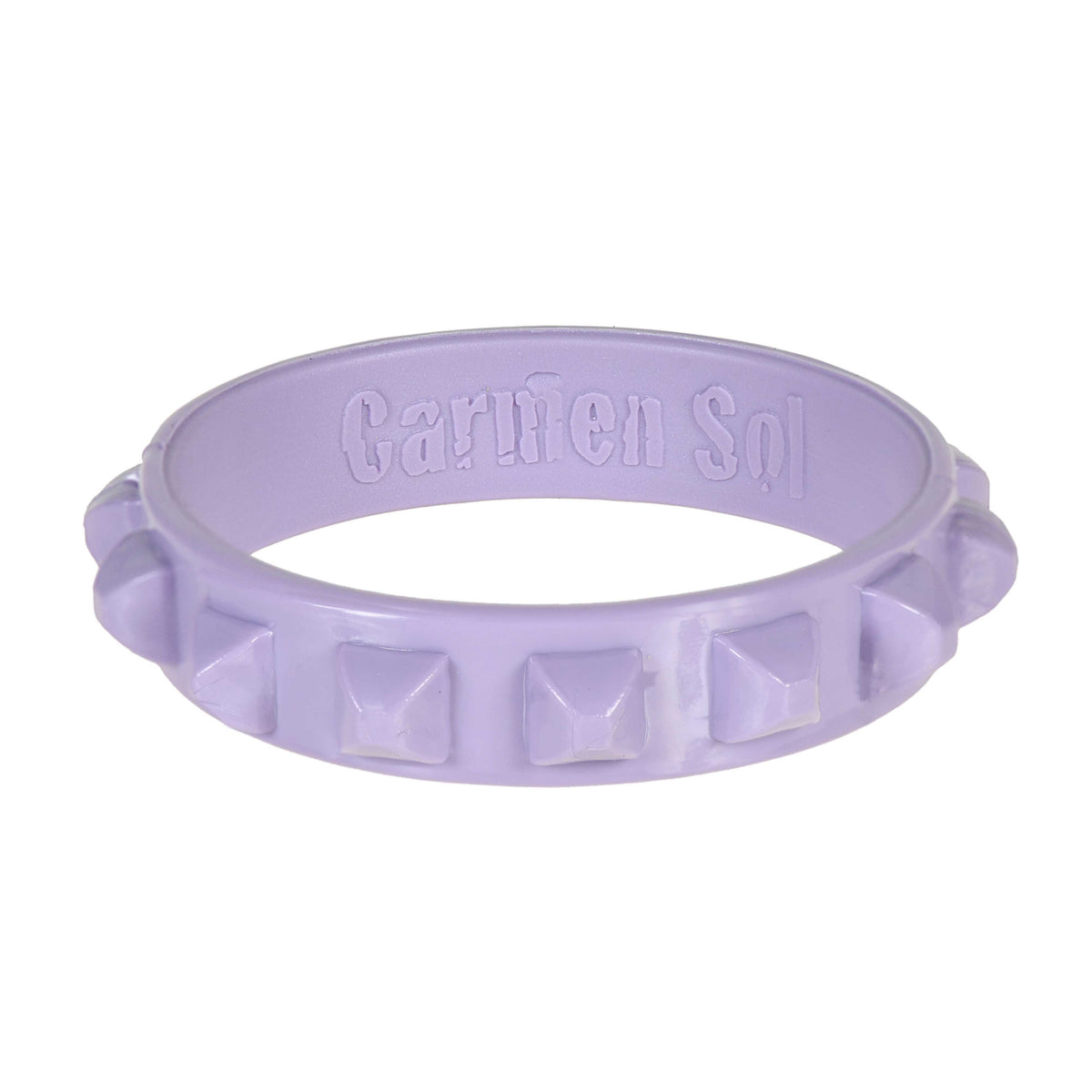 Violet plastic bracelets 80s