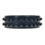 Navy blue jelly bracelets with studs