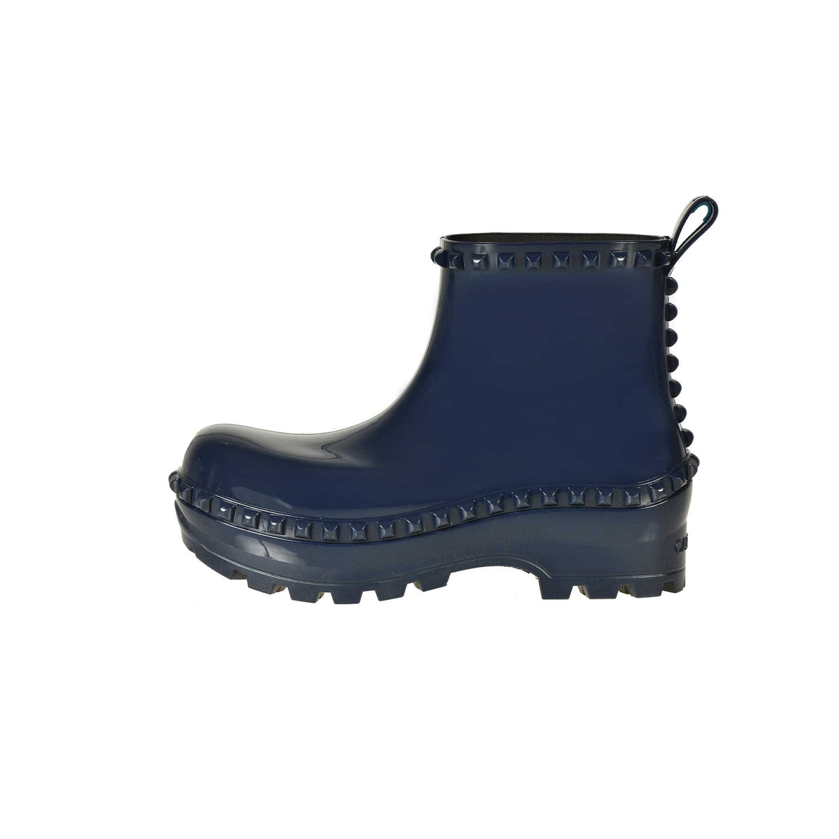 Rose scented Graziano boots for women in color navy blue