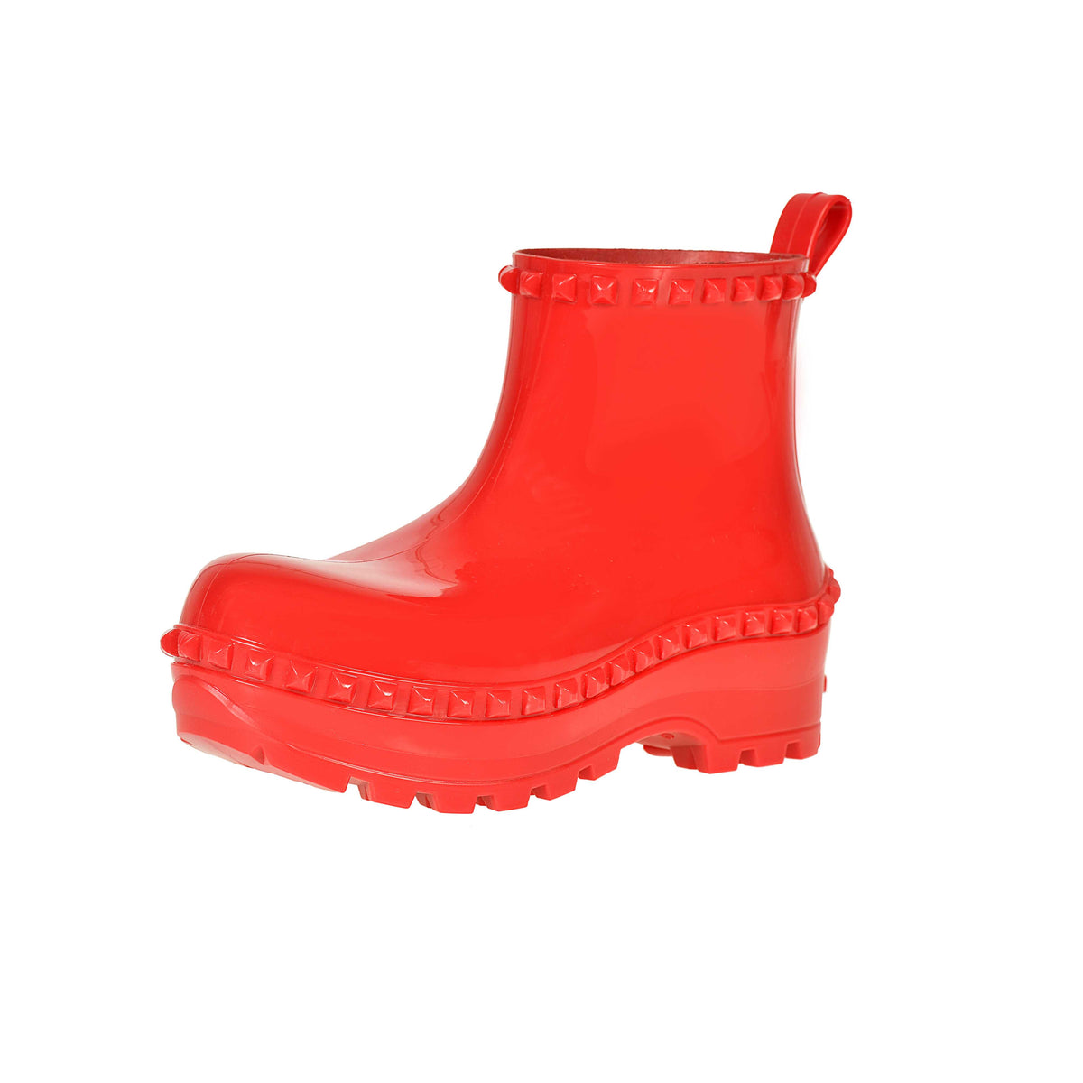 Graziano women ankle boots in color red