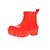 Graziano women ankle boots in color red