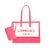 Taormina beach bags for women which are recyclable in color neon pink