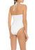 White One Piece Bathing Suit Made In Italy