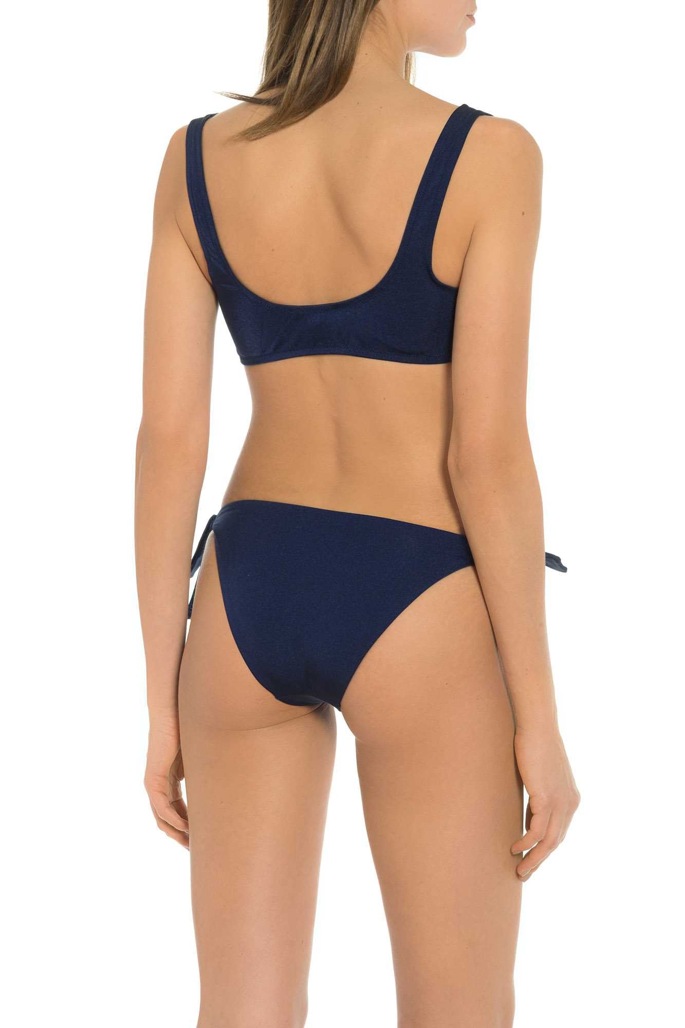 Blue Bathing Suit Bottom Made in Italy 