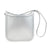 Silver jelly purse with studded design made in Italy