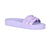 Carmen Sol studded jelly shoes in color violet 