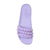 Violet Franco 3 straps jelly slides from Carmen Sol