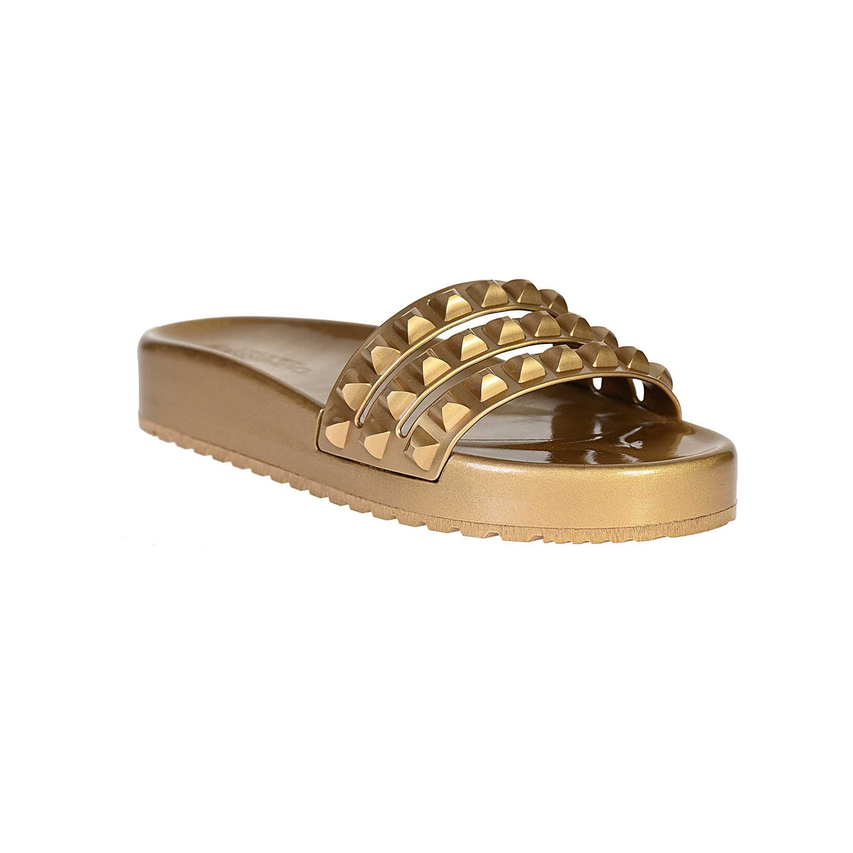 Carmen sol platform flip flop summer sandals, Shine bright, walk tall in platform slides.