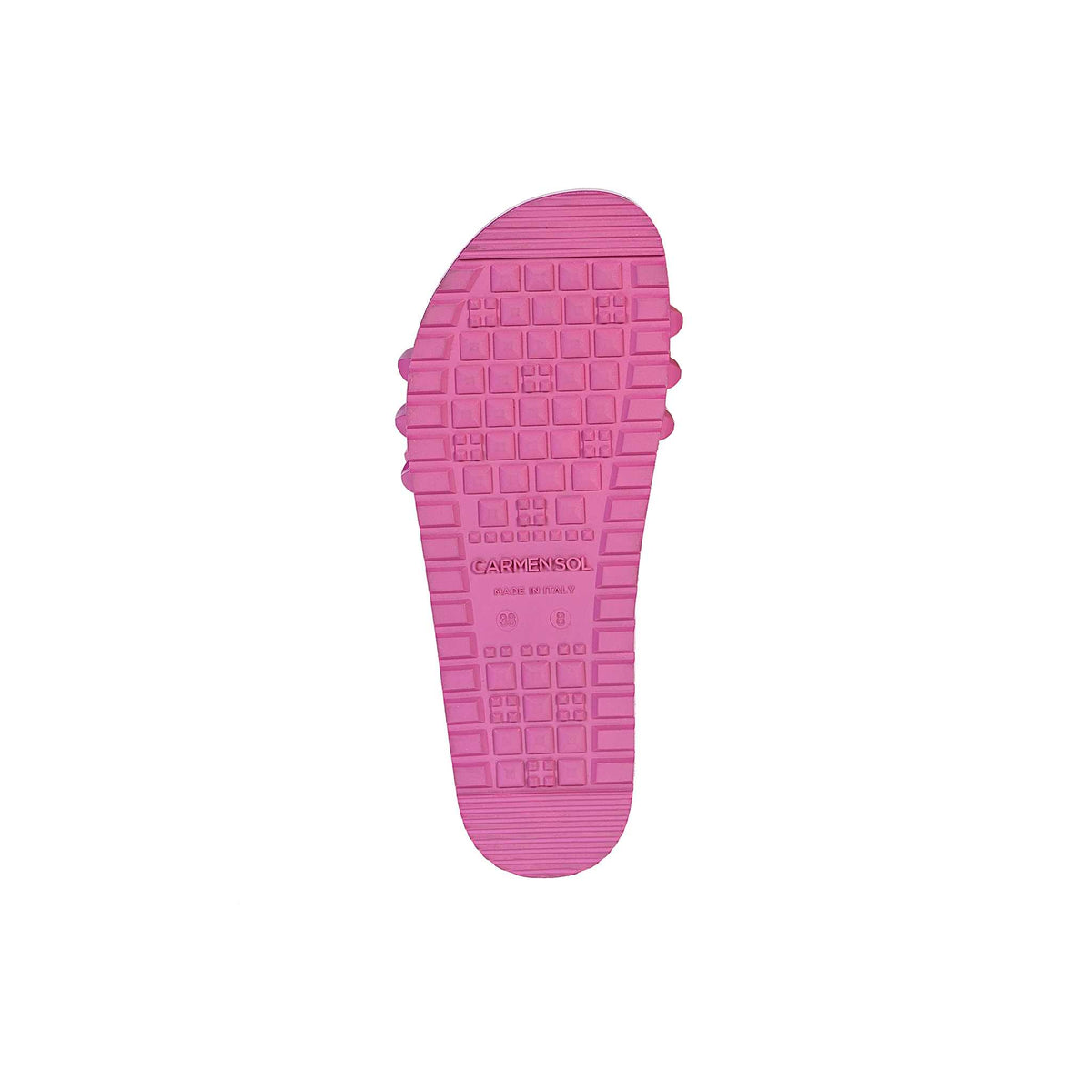 Fuchsia platform slide extra grip in sand beach slide sandals fro women