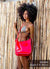 jelly beach tote bags in color red perfect for beach vacation