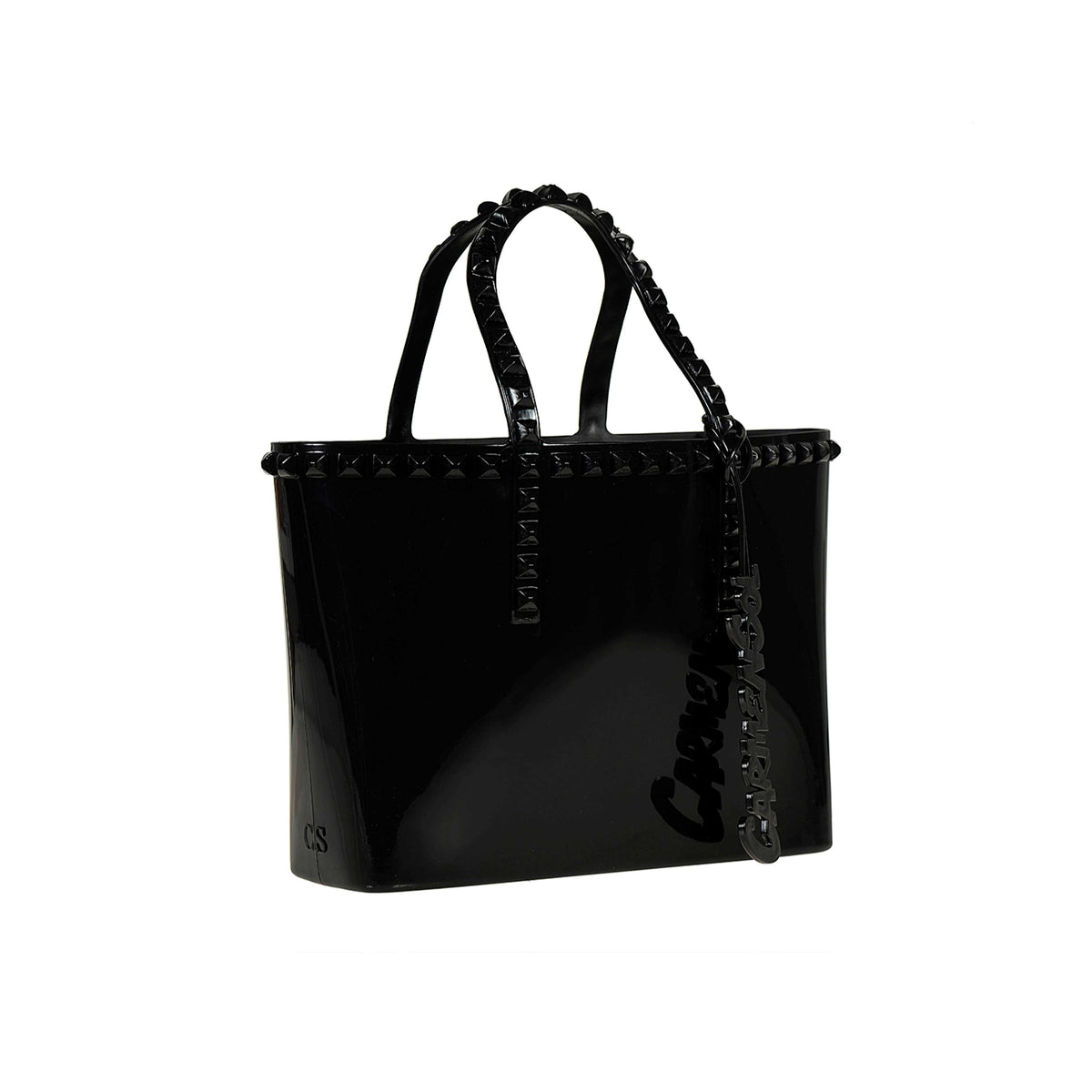jelly beach bag in color black perfect with Carmen Sol jelly shoes