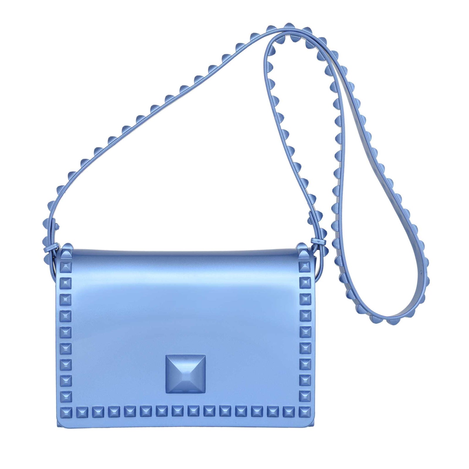 Graziella Flap Crossbody - Metallic Jelly