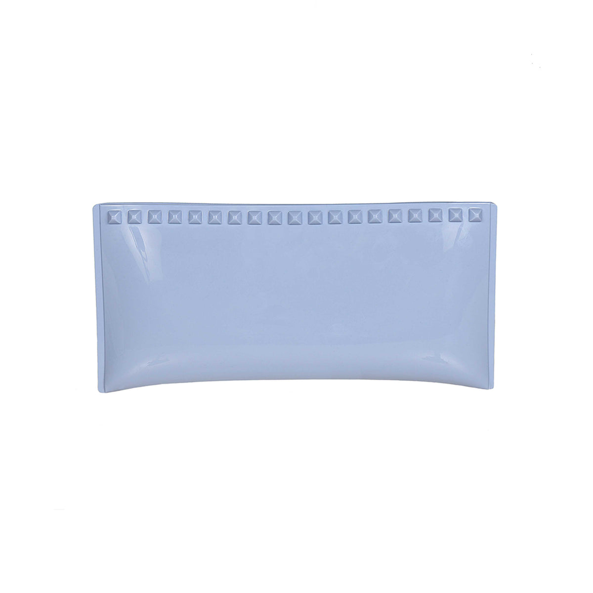 Waterproof jelly bags with studded design in color baby blue