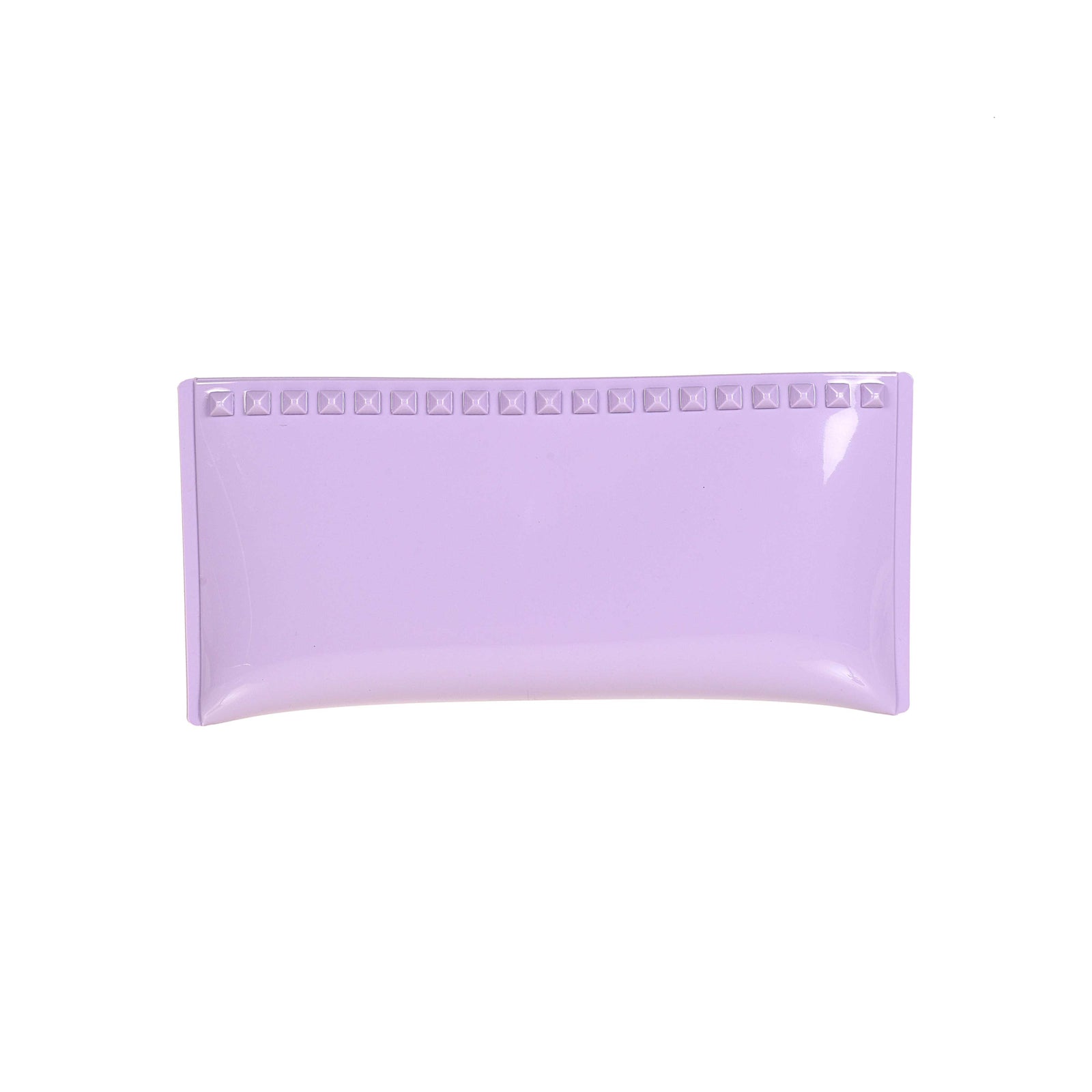 Studded jelly purse from Carmen Sol in color violet