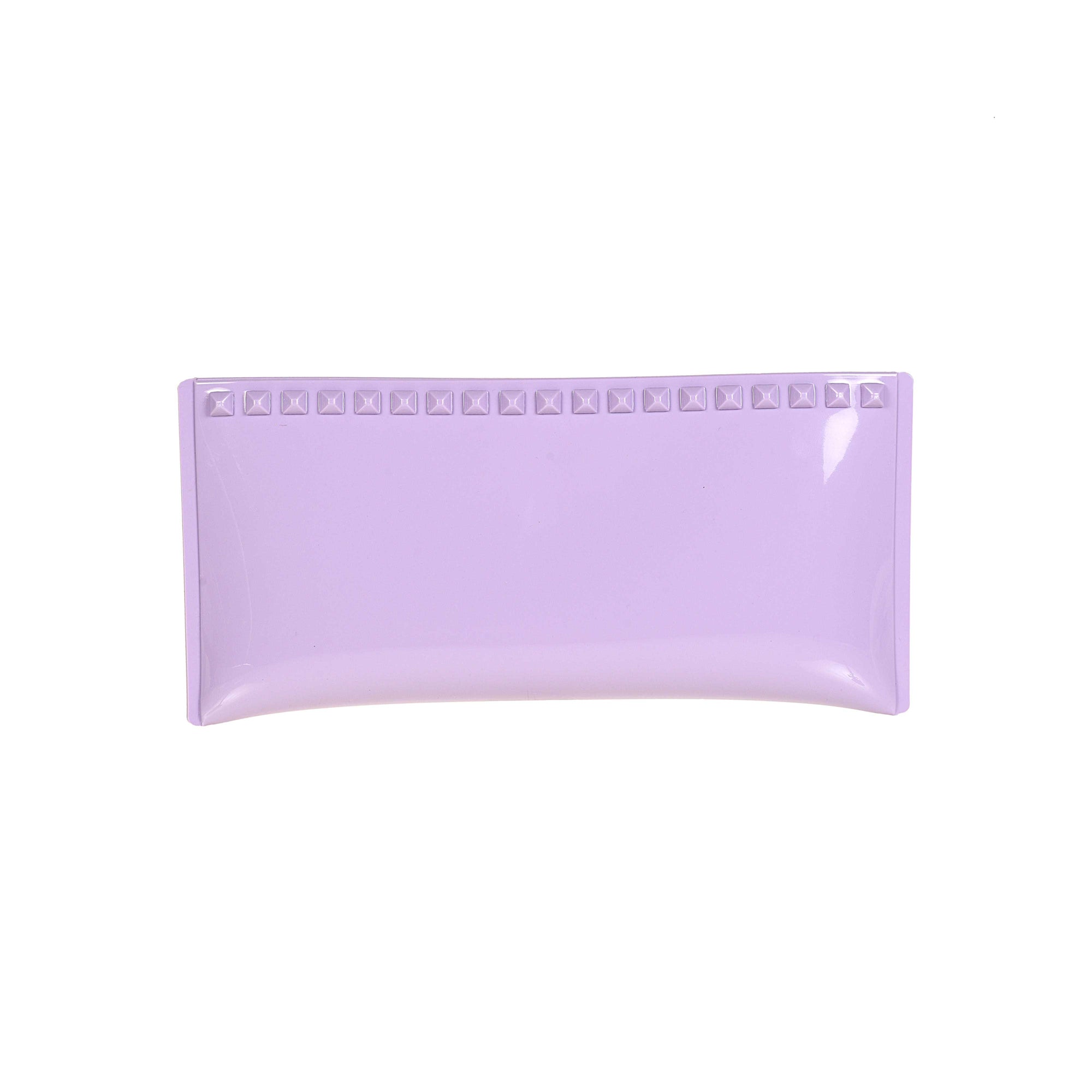 Studded jelly purse from Carmen Sol in color violet