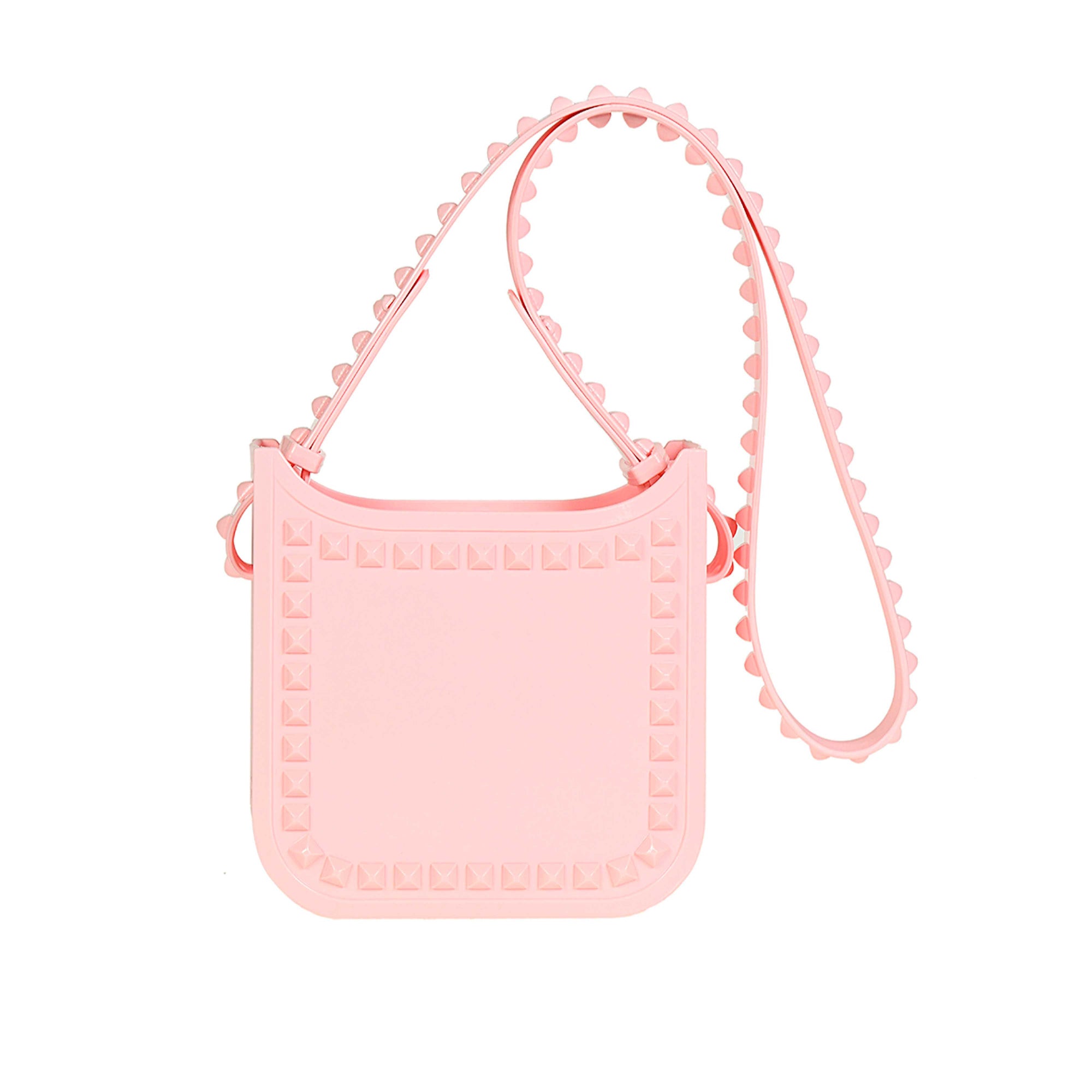 Baby pink small Lisa crossbody beach bags for women