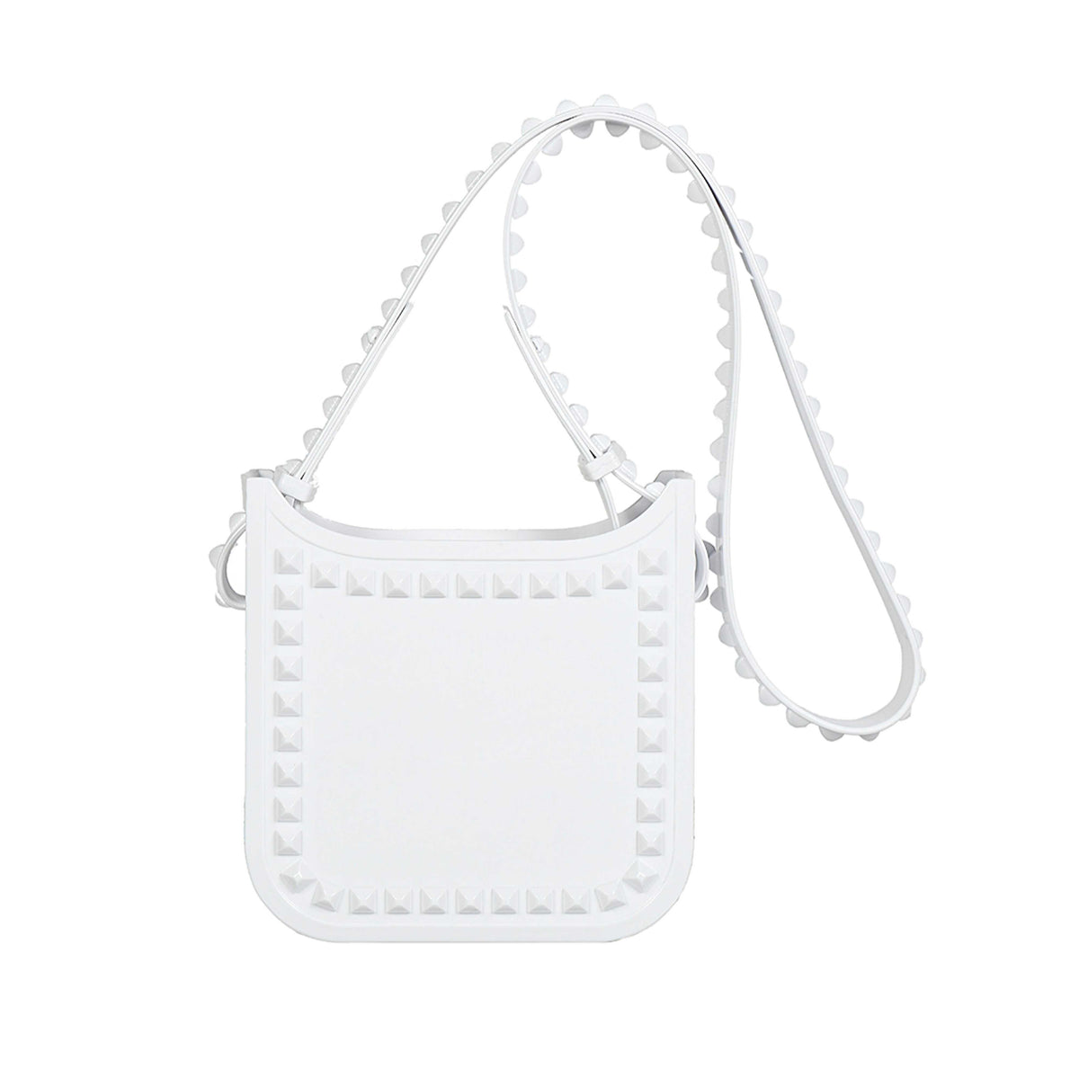 White small Lisa crossbody beach bags for women from Carmen Sol