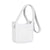 White studded Carmen Sol Lisa purse 