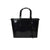 Black micro mini jelly tote from Carmen Sol