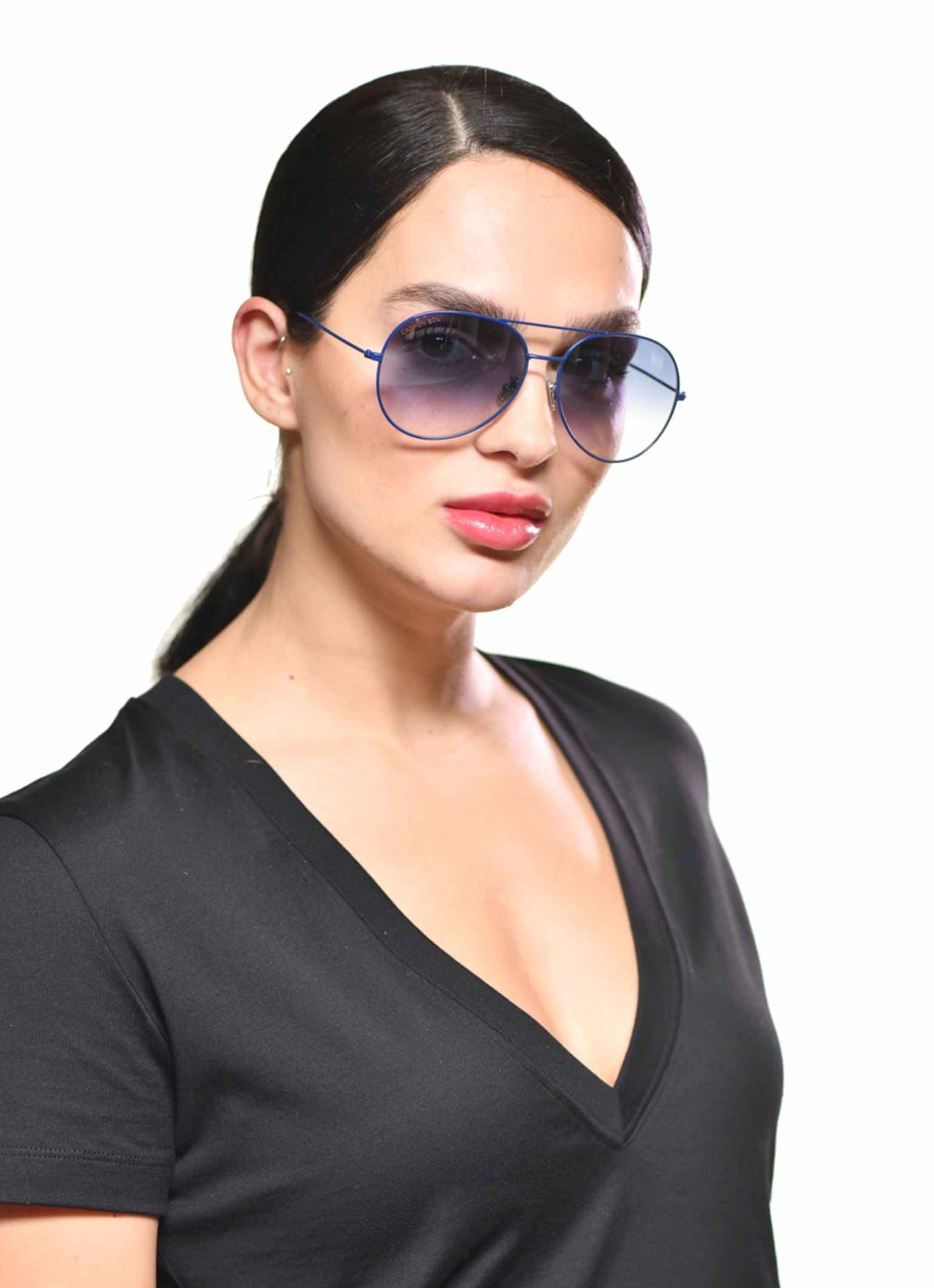 Navy Aviator sunglasses