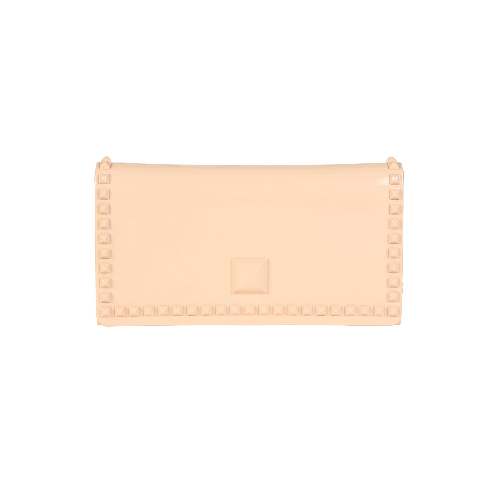 Nora flap beach purse which is waterproof with snap closure