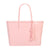 Carmen Sol studded big purse in color baby pink