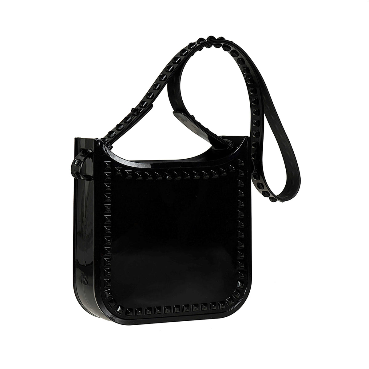 Toni beach bags for women with studs in color black