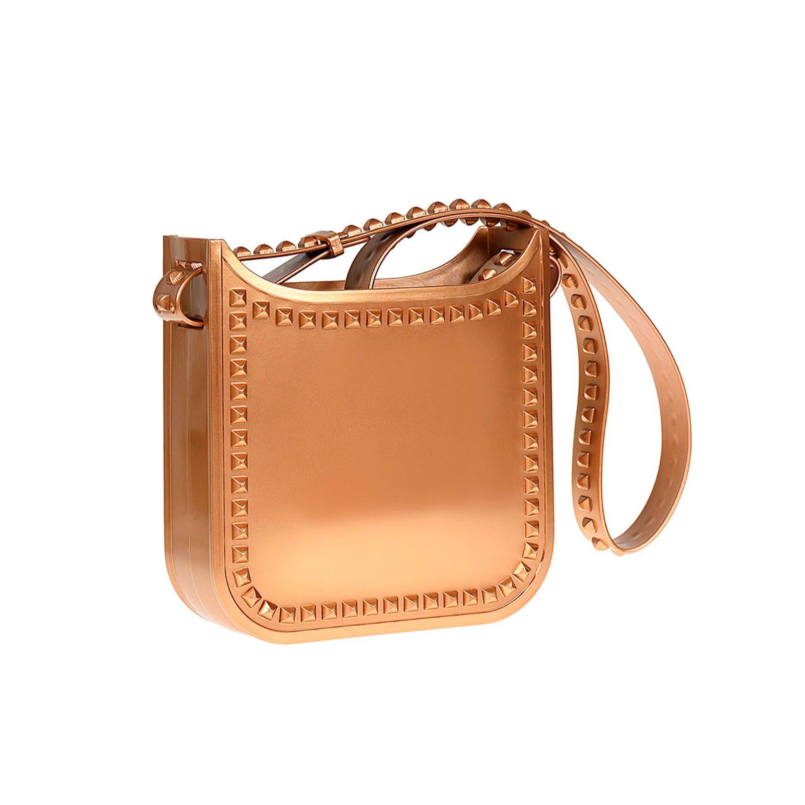 Toni Carmen Sol rose gold beach purse 