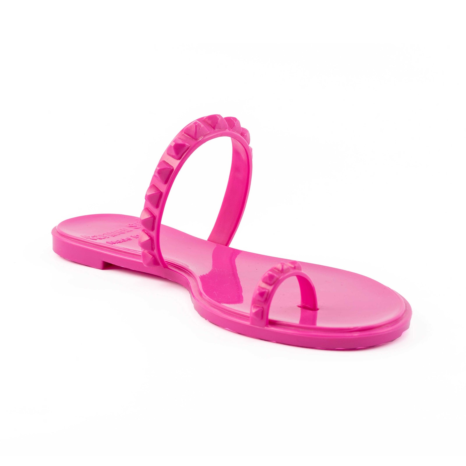 Carmen Sol fuchsia platform flip flop women sandals