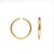 Gold hoop earrings Adorn yourself with golden circles ffrom Carmen Sol earrings for women