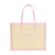 baby pink Roma large tote from Carmen Sol