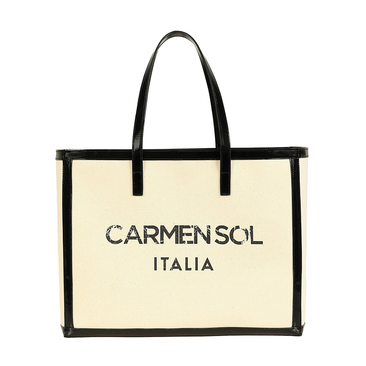 Black Roma large tote bags for women